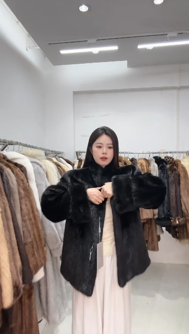 小橙子进口中古皮草