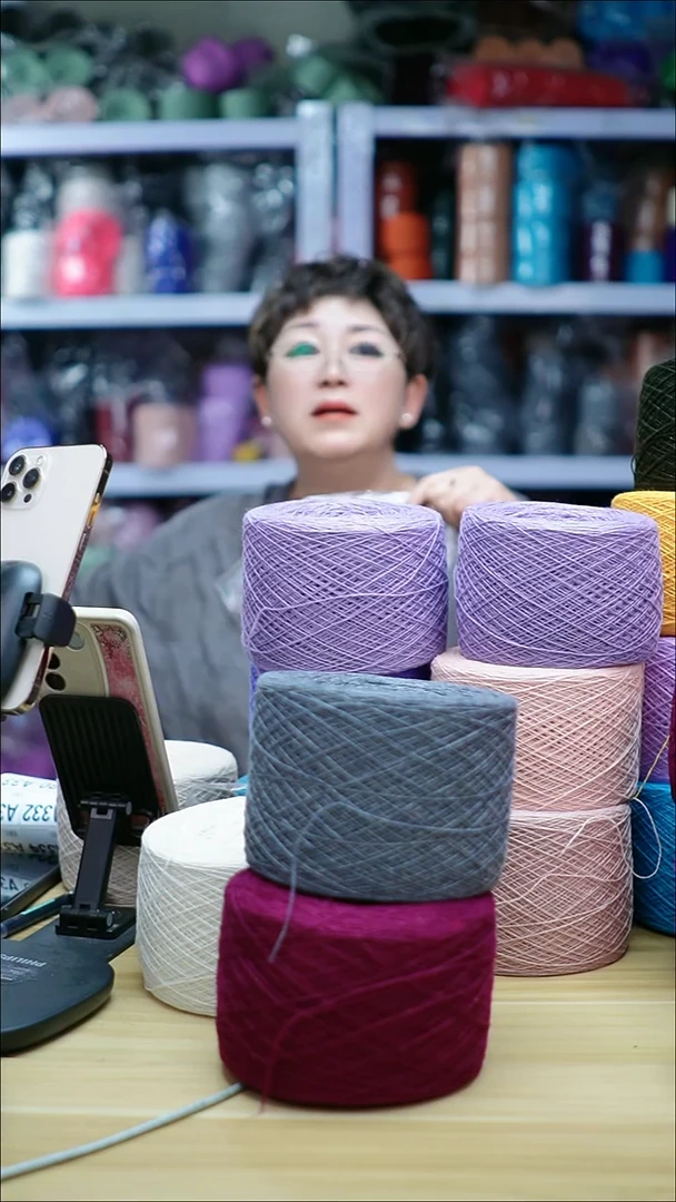 羊毛欢姐手编线A323