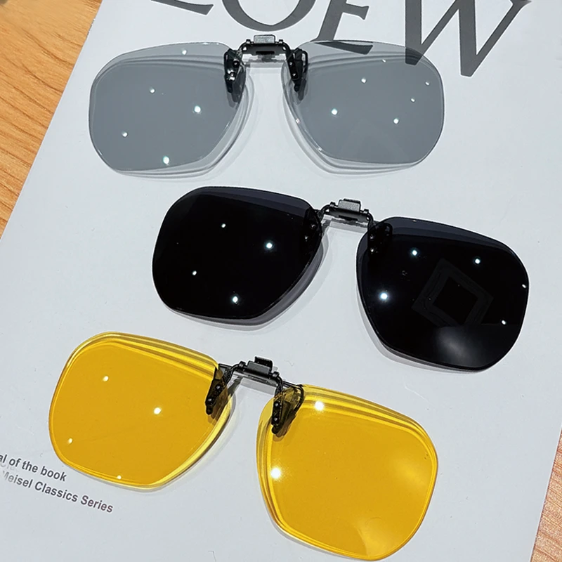 墨镜夹片男女近视专用偏光太阳镜夜视夹司机开车驾驶开车专用眼镜