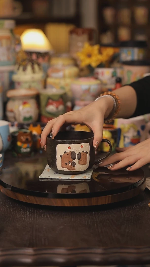 景德镇釉下彩绘设计师款式陶瓷