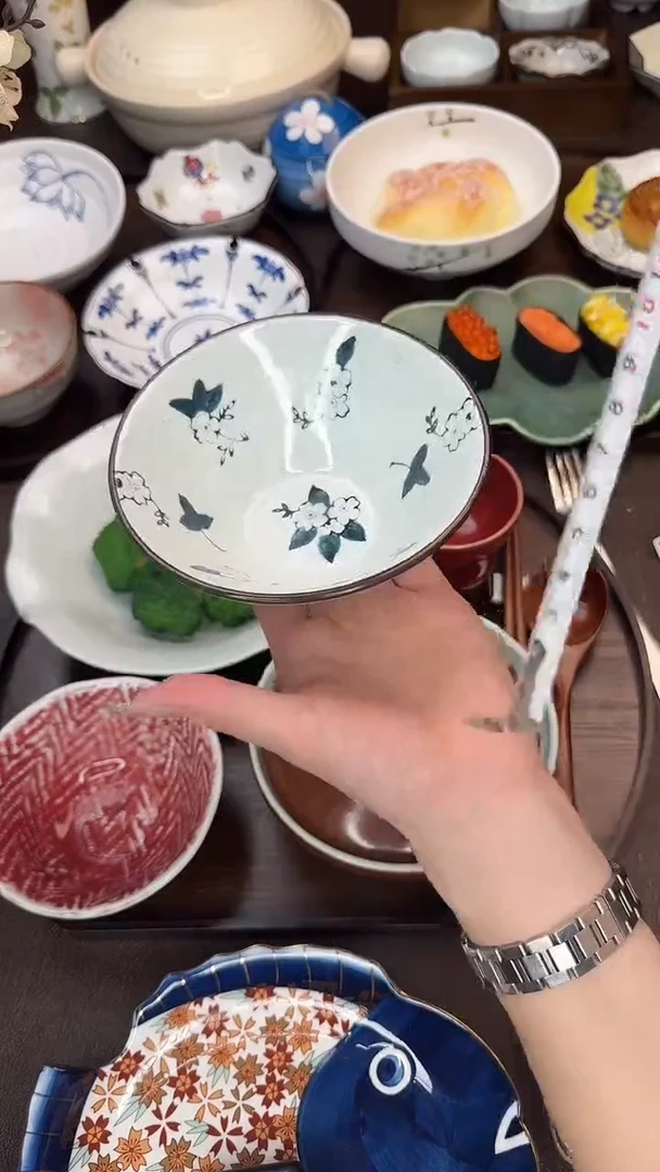 瓷（满满花）斗笠米饭碗