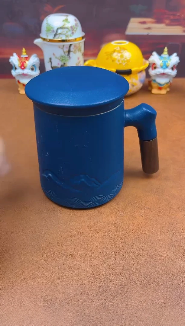 陶瓷茶具摆件旅行套组