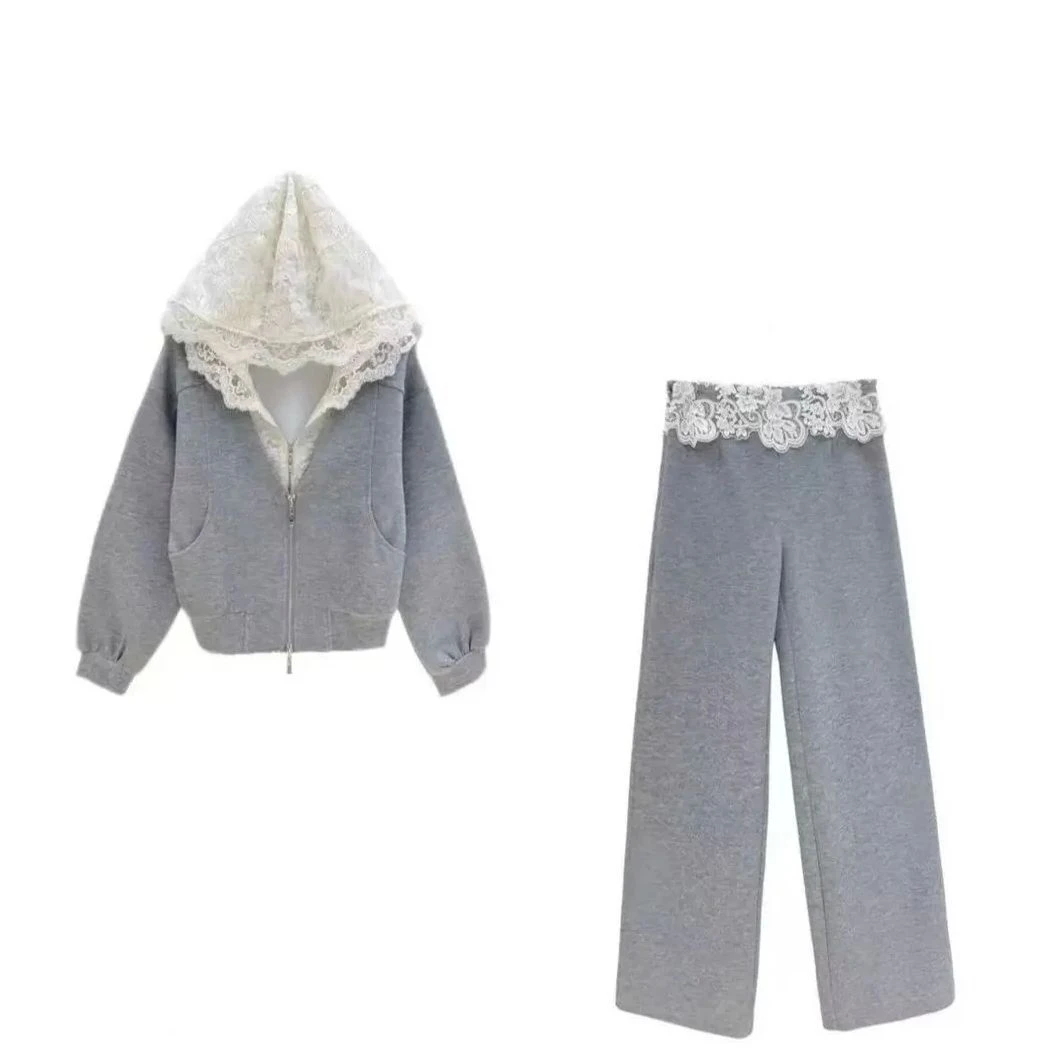 2025秋季新款卫衣外套+裤子休闲设计师款套装