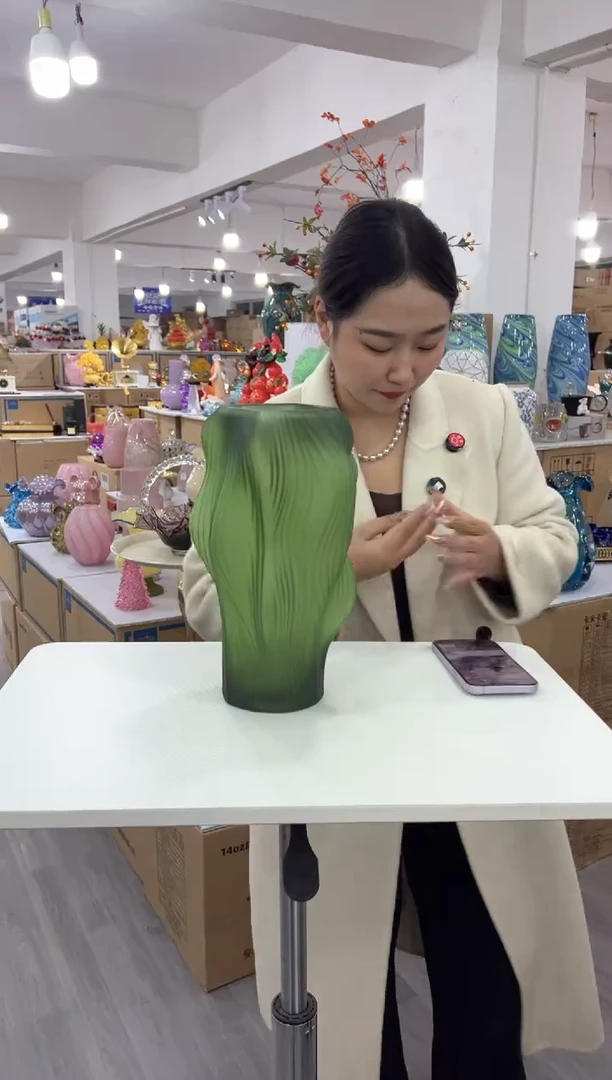 【闪购商品】琉璃昕洋花器C-品38