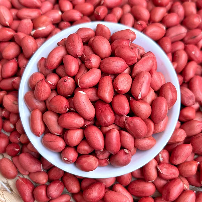云南农家红皮花生