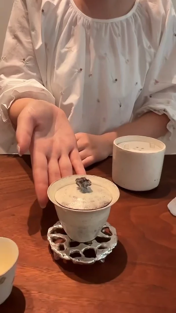 茶道摆件0000盖碗80ml 6070