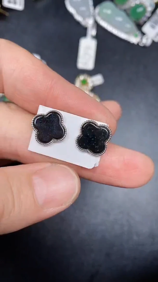 银S925镶嵌戒指翡翠1680