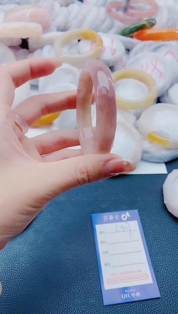未镶嵌手镯石英质玉L317-57-58