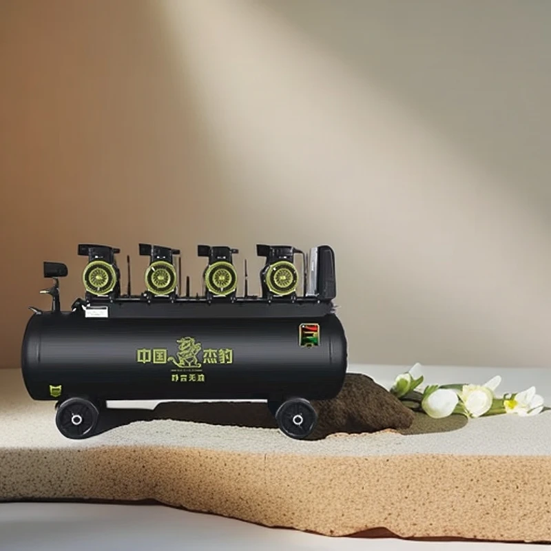 杰豹空压机JBW4898D-2P 150L重量75千克高压静音空压机1400W*4