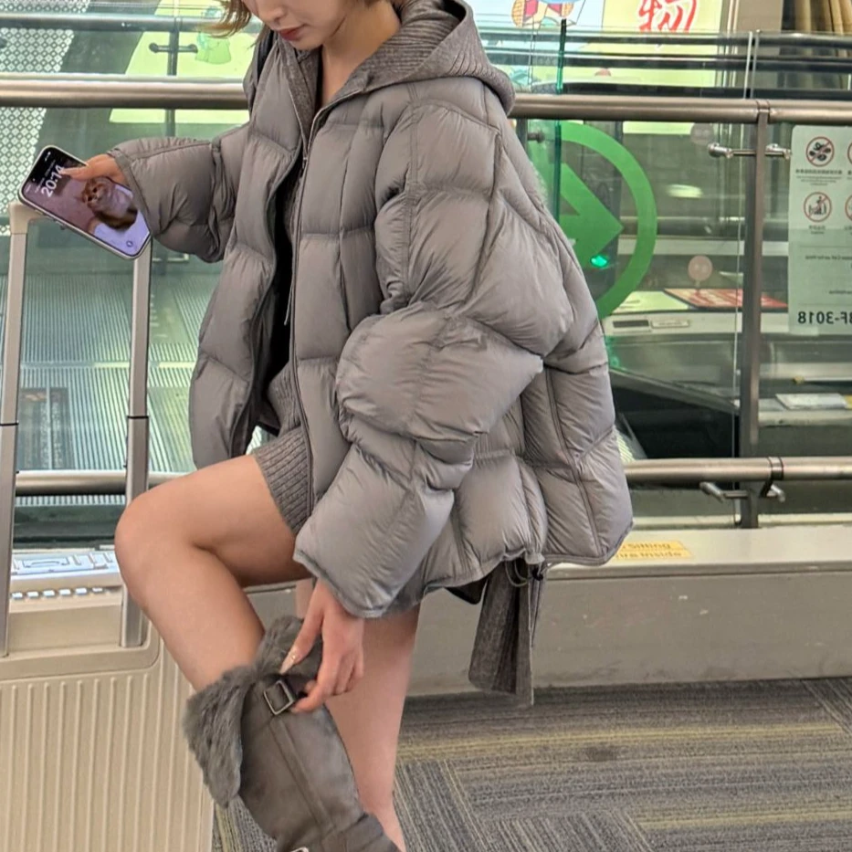 阿丹家     圆领拉链厚款蓉蓉服外套显瘦女装冬季20251122