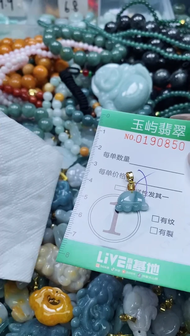 翡翠未镶嵌颈饰闪购0190850