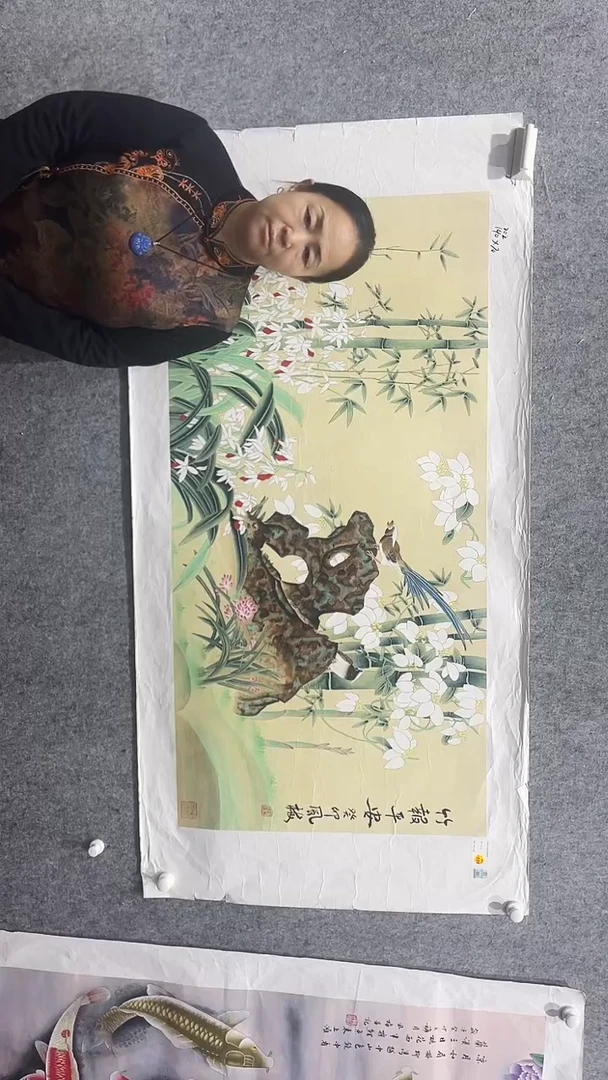 国画邹风梅老师作品