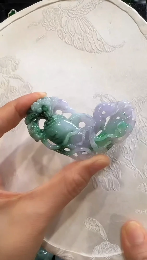 颈饰未镶嵌翡翠国风