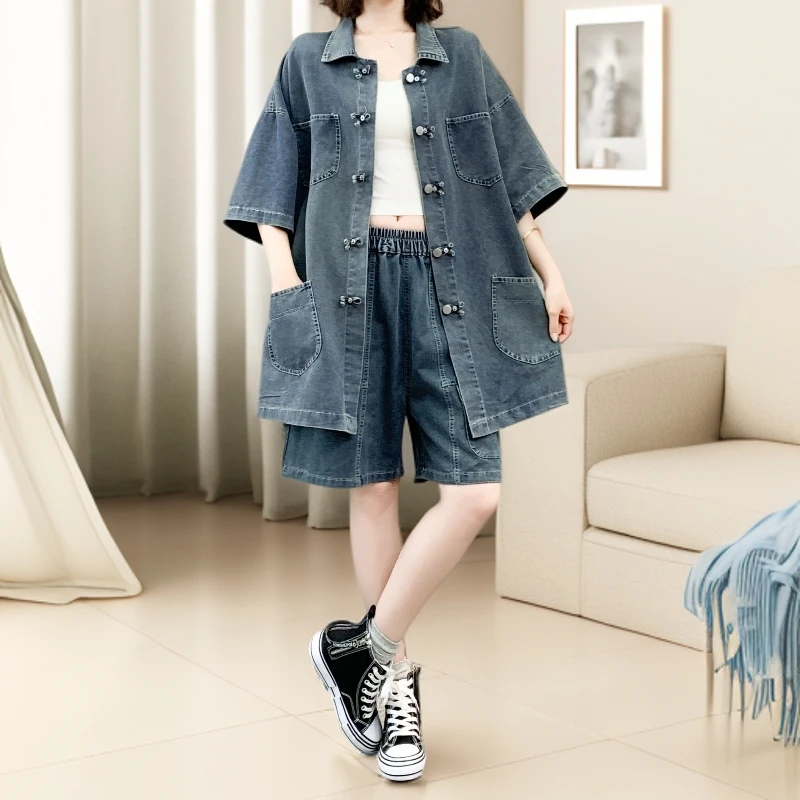 【小妹轻奢女装】夏季洋气时尚千金风落肩袖中长款短袖女短外套2515