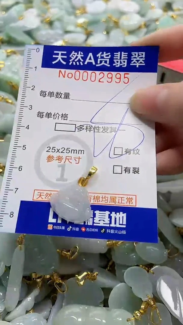 颈饰未镶嵌翡翠天然A货翡翠