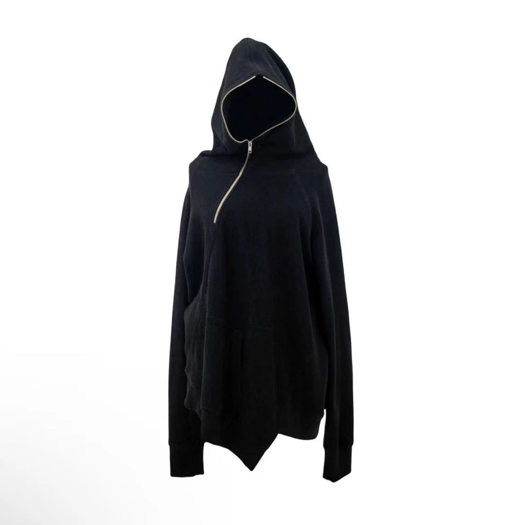 【LOCAT】asparagus   不对称拉链卫衣  SS-25-HD-03