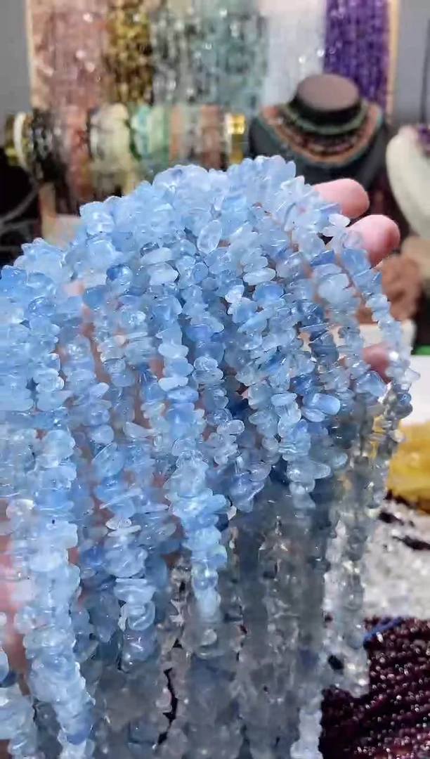 未镶嵌珠宝半成品水晶海蓝宝