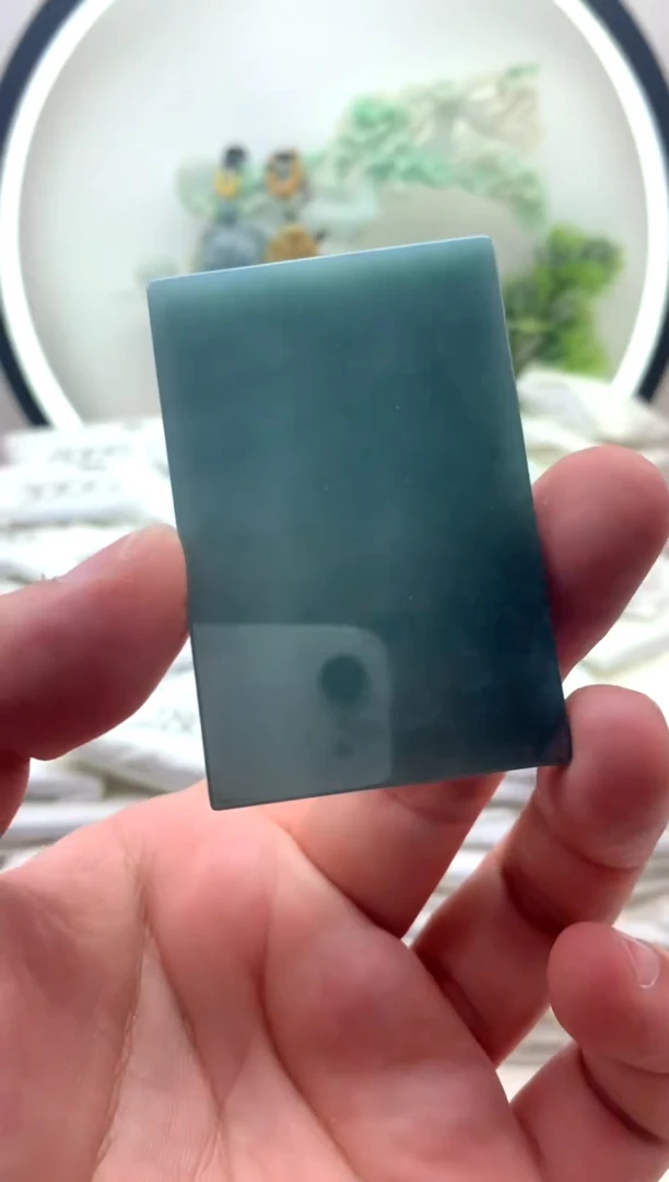 颈饰未镶嵌翡翠无事牌