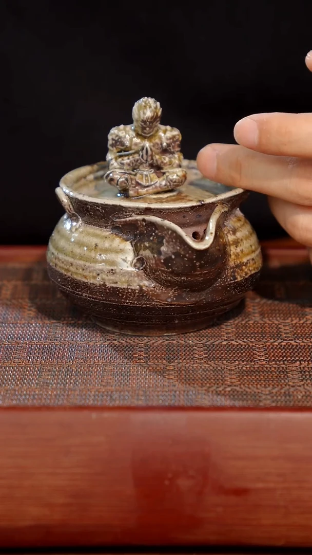 陶瓷奢瓷/瑞寅柴烧茶器（宝瓶）894