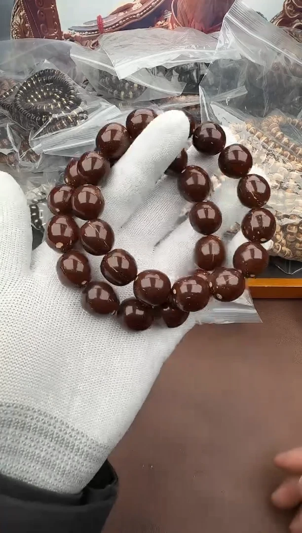 手串紫金鼠2号枣珠