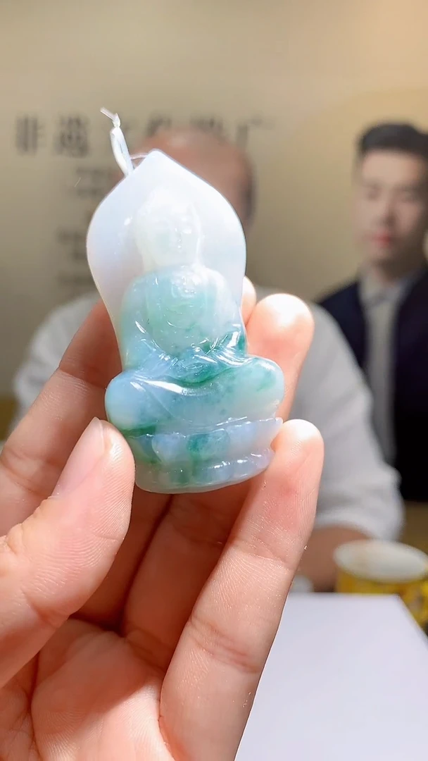 定制翡翠未镶嵌1088hm-毛货挂件82