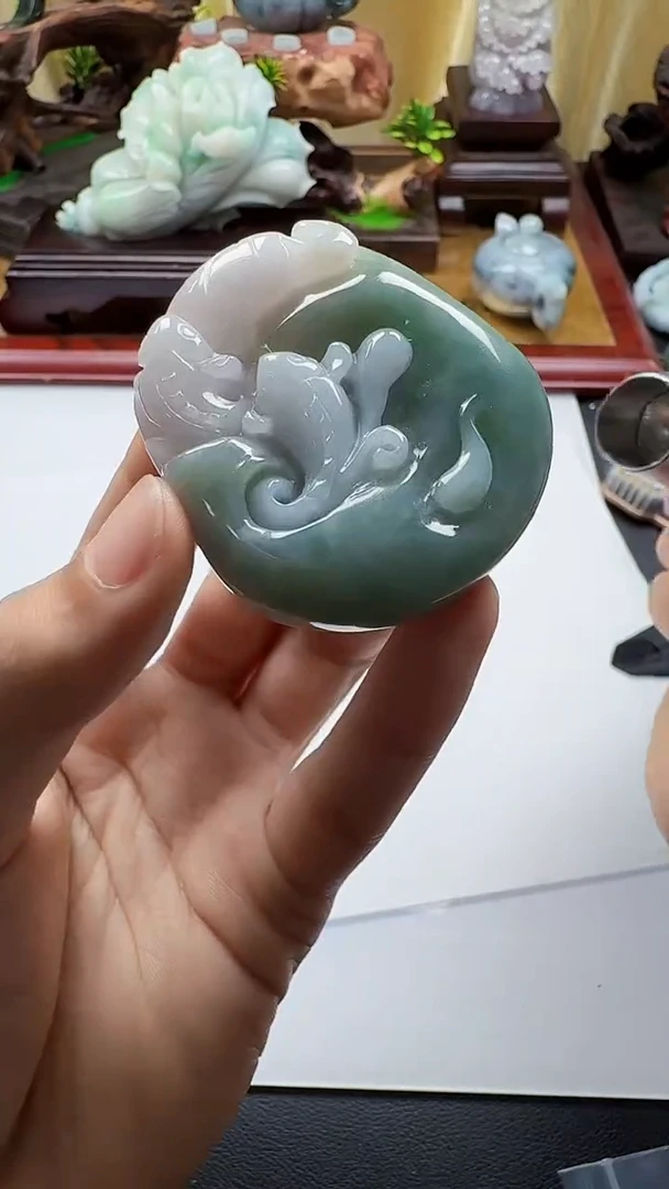 吊坠(不含链)未镶嵌翡翠1