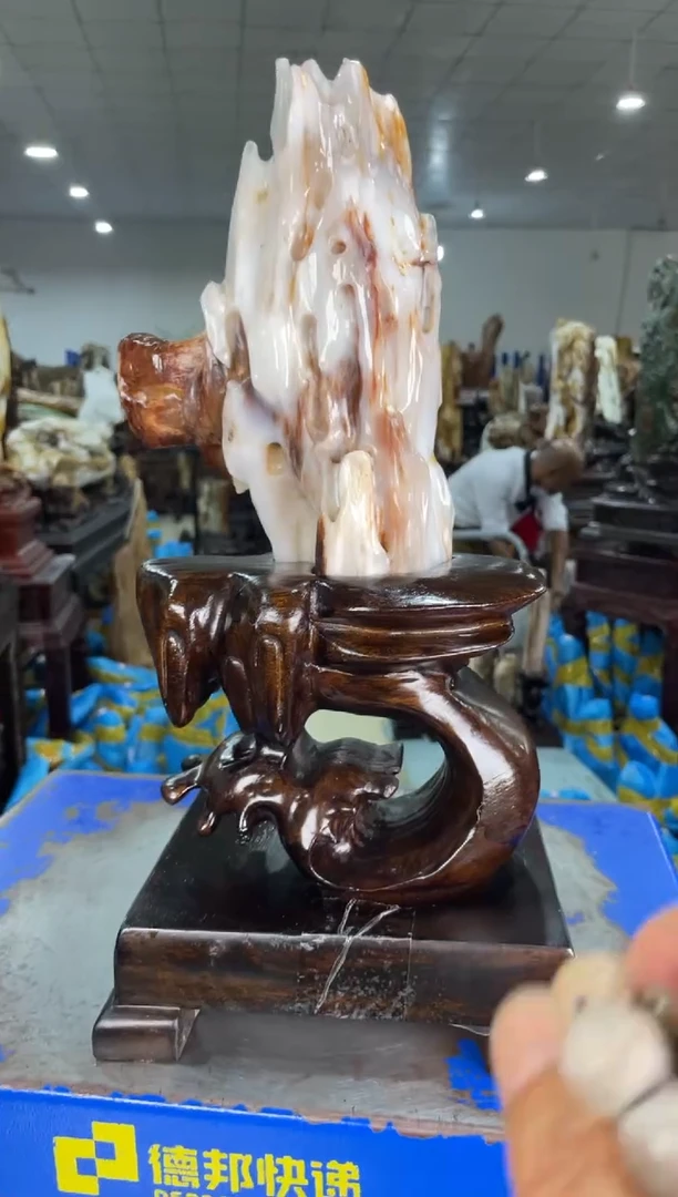 硅化玉摆件未镶嵌53