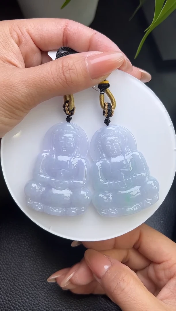 【闪购商品】翡翠颈饰未镶嵌YM1090-3 观音多样性发一