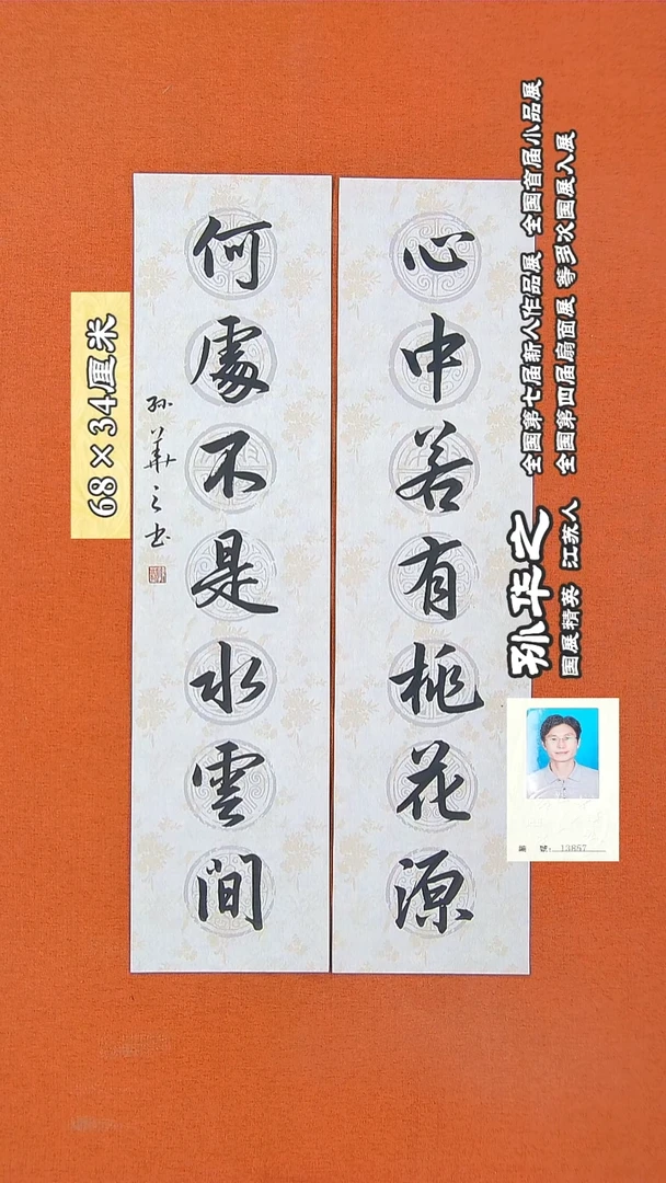 书法171R孙华之书法作品