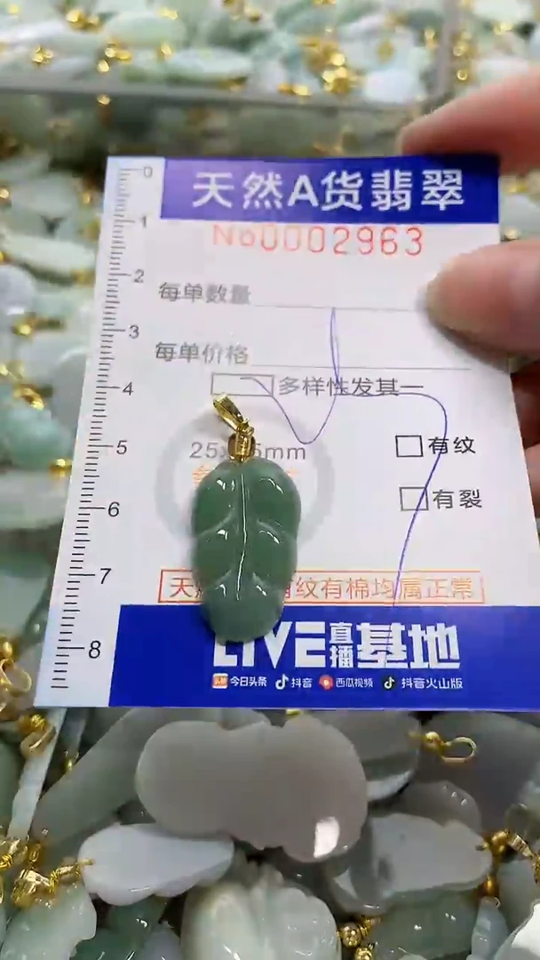 颈饰未镶嵌翡翠天然A货翡翠