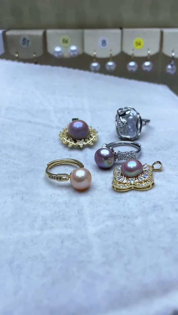 【闪购商品】淡水珍珠套装未镶嵌1