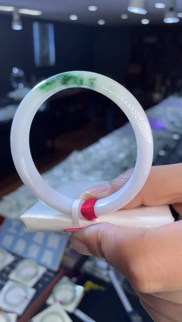 未镶嵌手镯翡翠正圈55-56