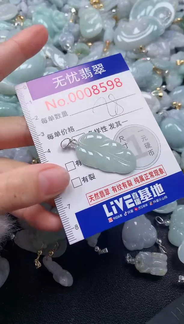 颈饰未镶嵌翡翠8598