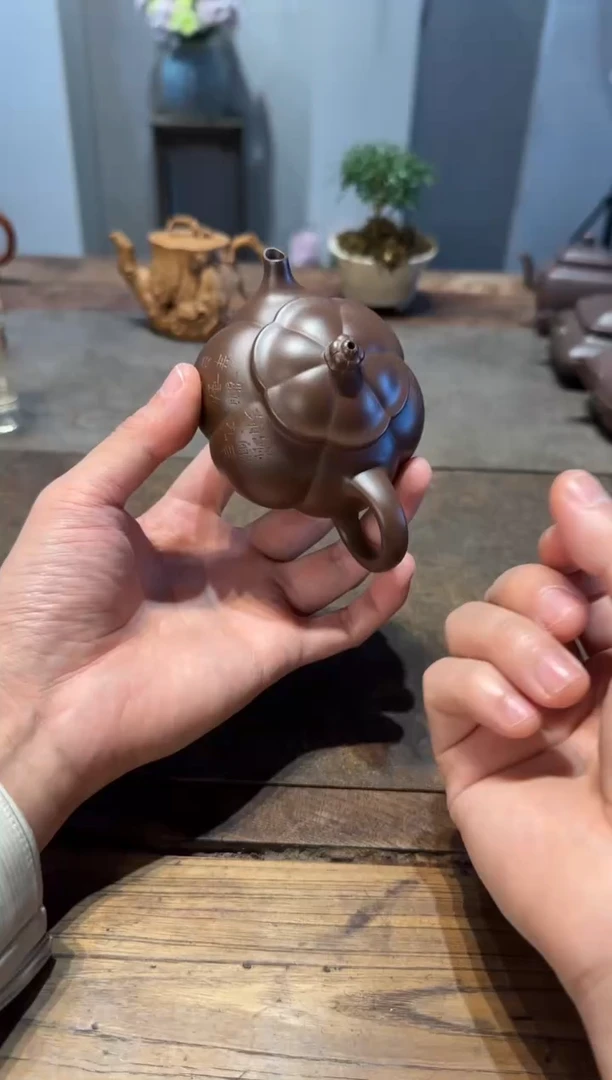 茶壶紫砂自*大鱼海棠
