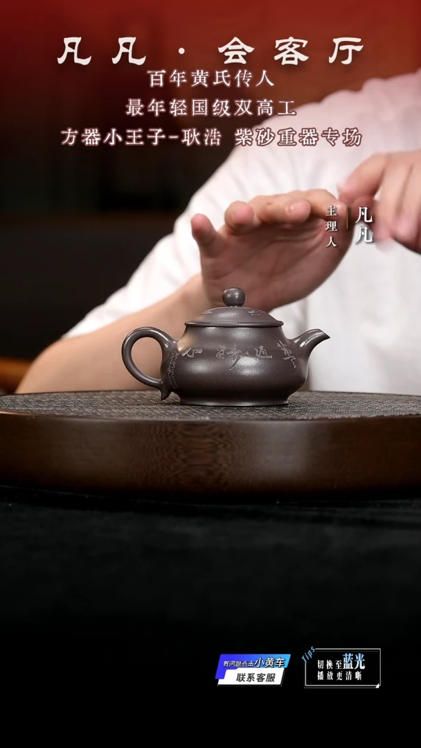 茶壶紫砂凡凡会客厅 紫砂壶03