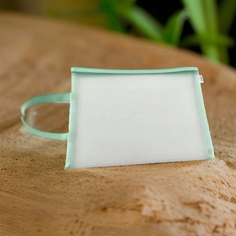 YJ-32 A4网纱透明耐用资料文件袋尼龙学生专用可拎着多色可选