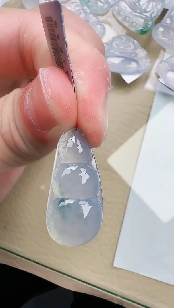 颈饰未镶嵌翡翠缅甸翡翠a货