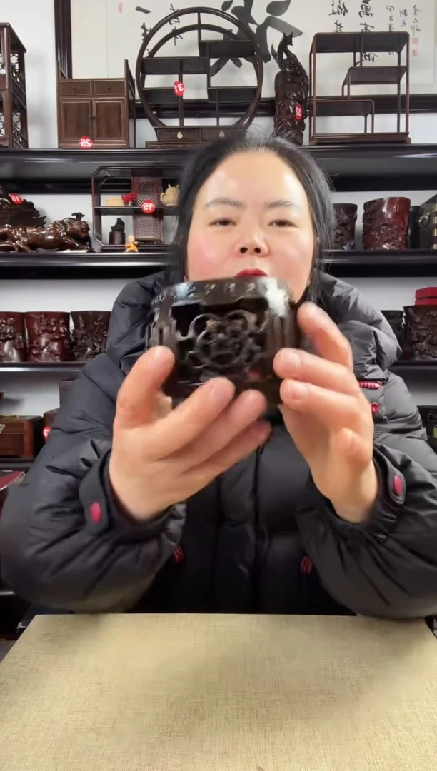 木新鼓老李红木工艺品