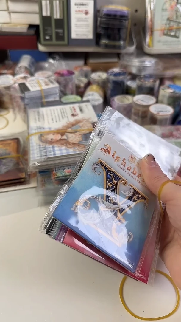 环***妹1-4 哥特艺术贴纸 9款