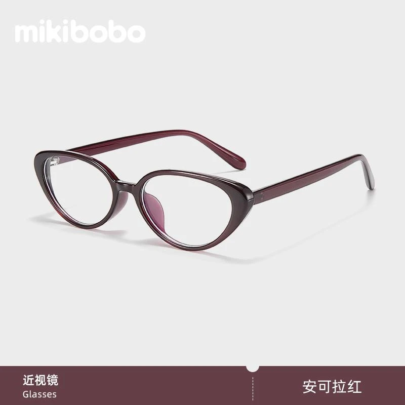 千万粉丝博主同款超轻猫眼素颜眼镜框架时尚小众贵气猫眼 P60040