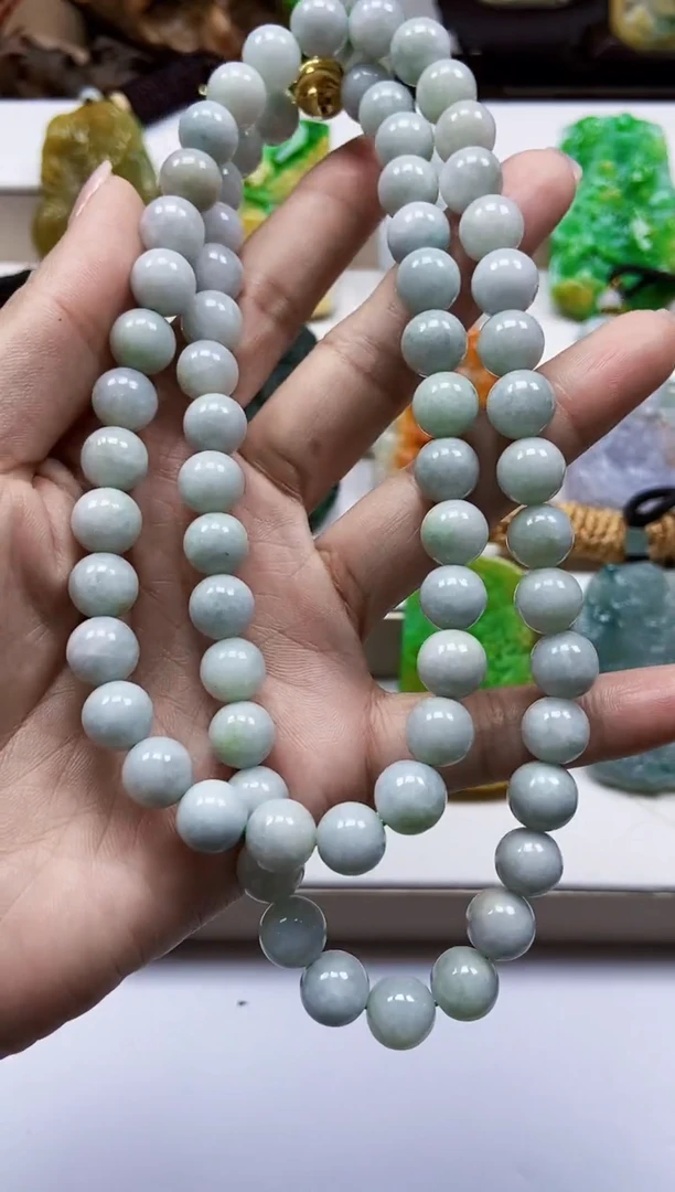 颈饰未镶嵌翡翠翡翠A货