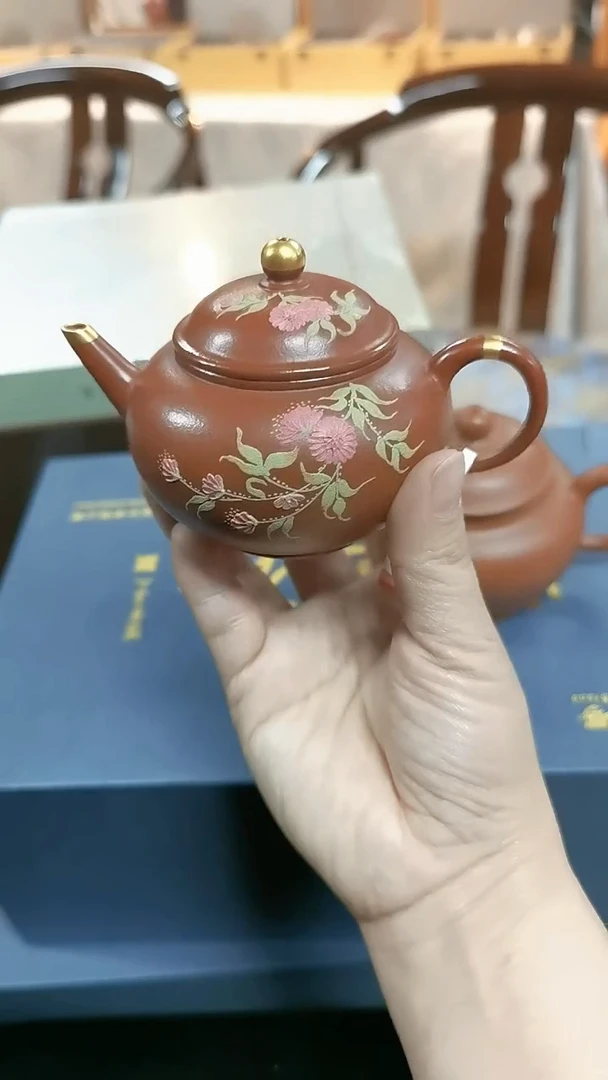 【闪购商品】紫砂紫砂水平壶 容量180cc