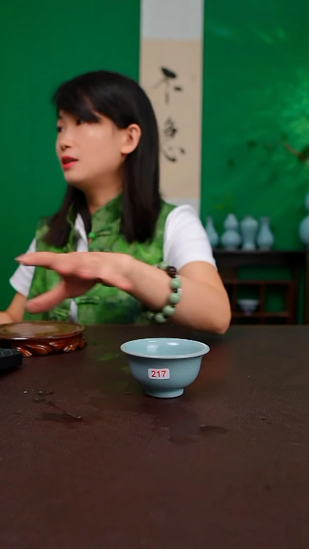二级仿古支钉小压手杯217号 简装