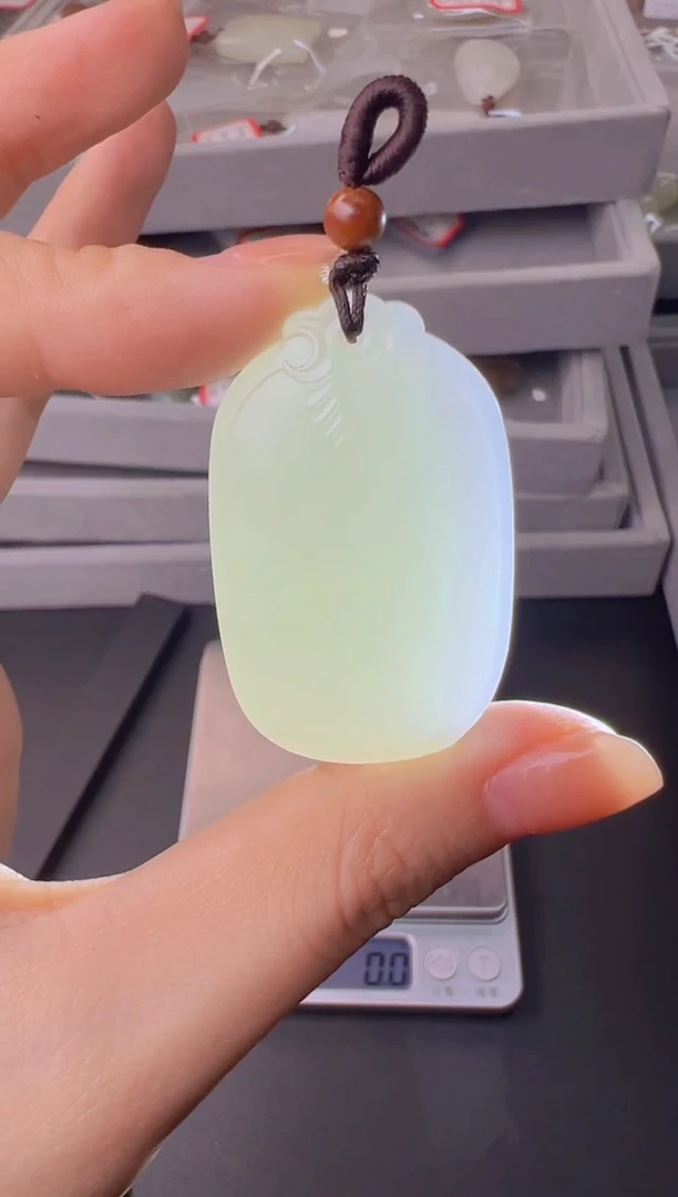 吊坠(不含链)未镶嵌和田玉XJH00067