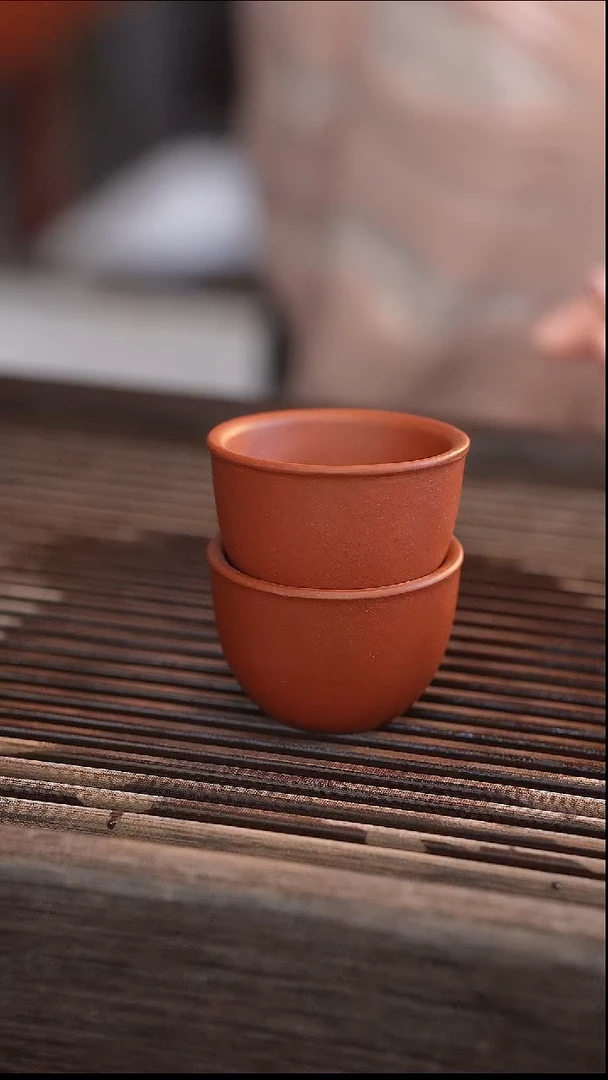 茶壶紫砂2个杯子