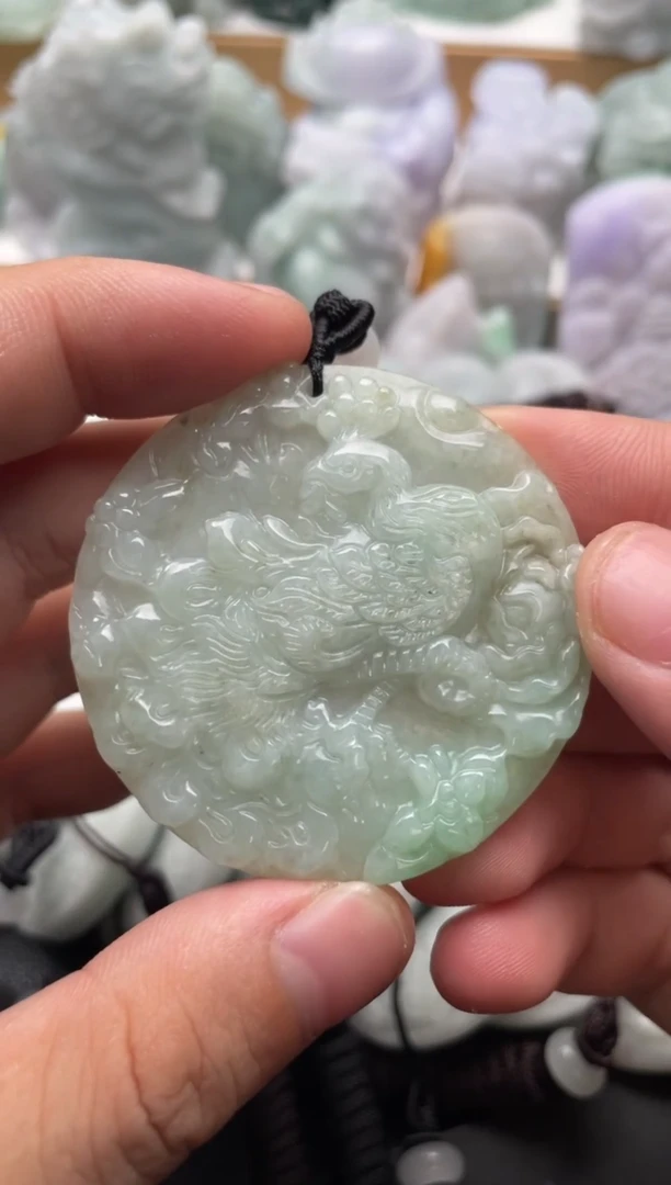 吊坠(不含链)未镶嵌翡翠1