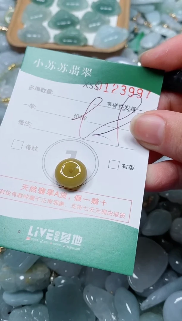 【闪购商品】翡翠颈饰未镶嵌闪购商品0123997