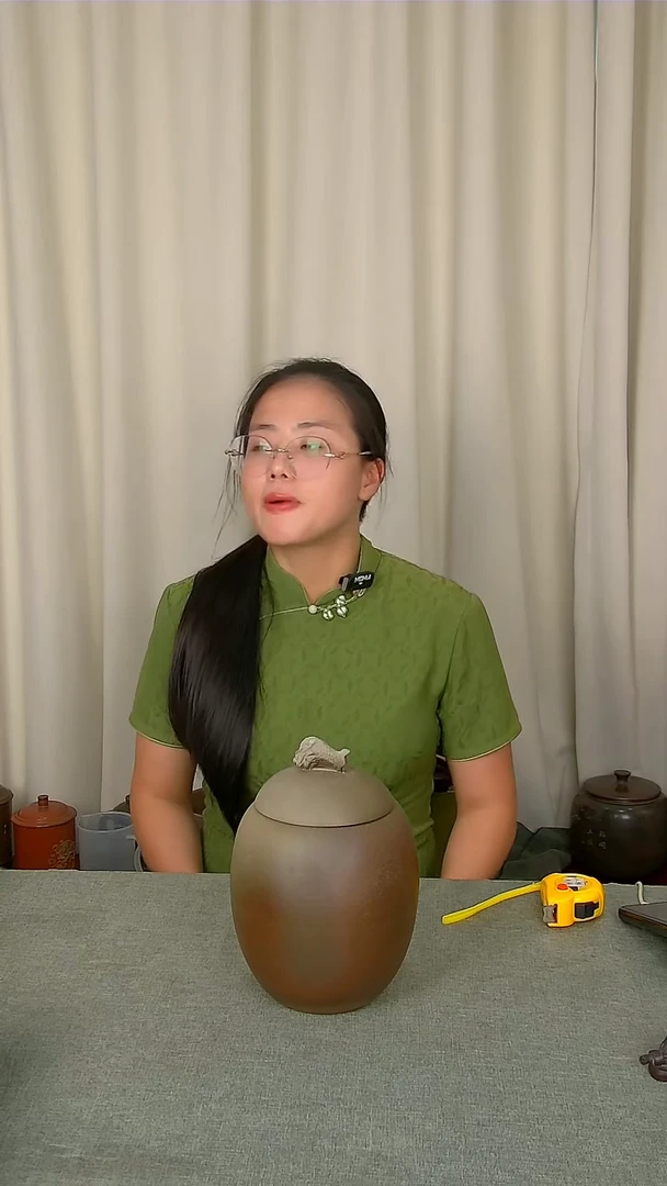 坭兴陶柴烧龙蛋罐（微变型）