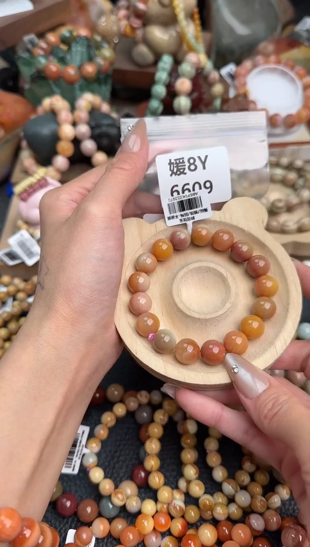【闪购商品】石英质玉手链未镶嵌8Y6609