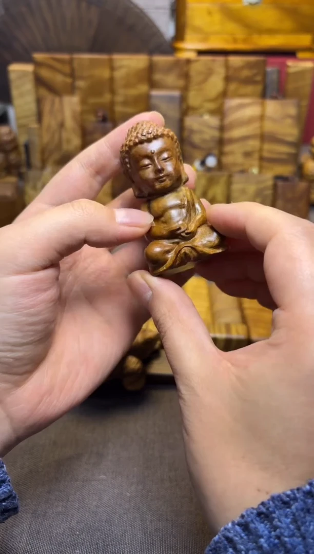【闪购商品】楠木（金丝楠）其他宝宝佛70